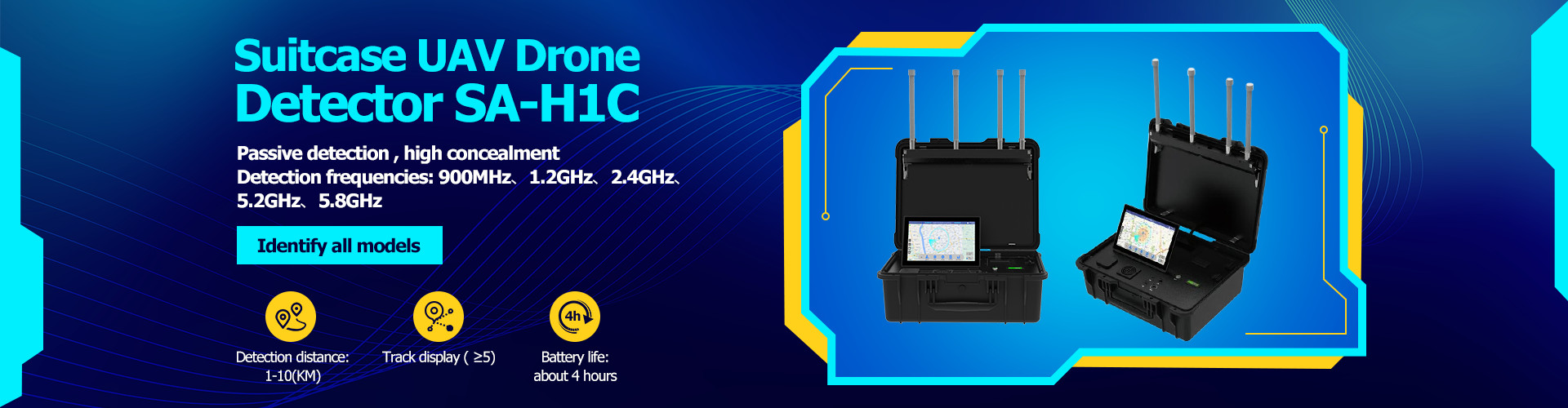 คุณภาพ โมดูลแอนติโดรนจอมเมอร์ โรงงาน