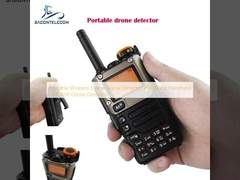 เครื่องตรวจจับสัญญาณ Drone แบบพกพาแบบไร้สาย 700-6Ghz เครื่องตรวจจับ UAV มือถือ