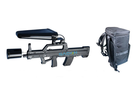 เครื่องยับยับความถี่วิทยุระยะไกล สําหรับโดรน เครื่องยับยับ GPS ของทหารแบบปืน