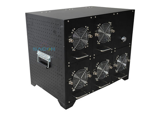 20MHz-5850MHz Full Band DDS Vehicle Jammer ด้วยพลังงานออก 1100W และ 12 แบนด์สําหรับป้องกันระเบิด IED