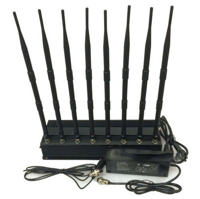 Walkie Talkie Jammer พร้อม 8 ช่อง 20W พลังการออกเสียง และระยะการยับยั้ง 50m สําหรับการสื่อสารที่ปลอดภัย