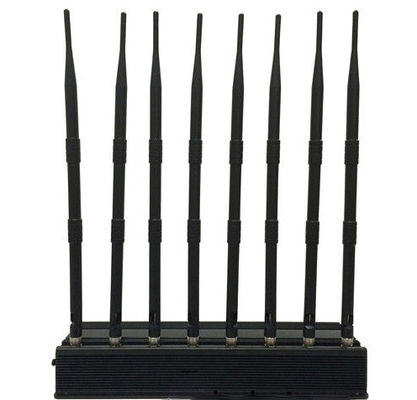 เครื่องรบกวนสัญญาณ GPS แบบตั้งโต๊ะ 20W พร้อมระยะรบกวน 40 เมตร และพัดลมระบายความร้อน สำหรับบล็อกสัญญาณรถยนต์และโทรศัพท์มือถือ