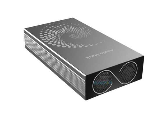 แบตเตอรี่ 6000mAh เครื่องยับยับสัญญาณโทรศัพท์มือถือ ระยะรัศมี 1.5m และมุมป้องกัน 90° สําหรับยับยับสัญญาณเสียง