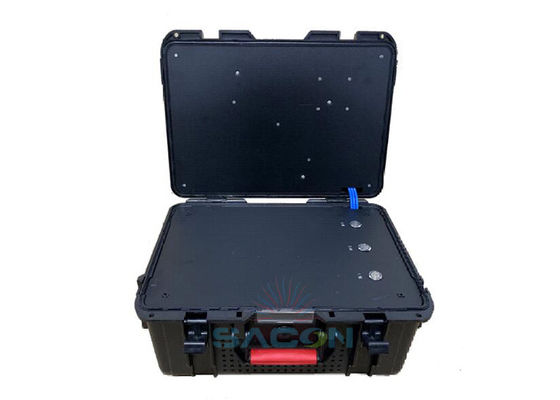 UAV  Drone Signal Jammer Box ประเภท การทํางานง่ายด้วยอานเตนนาที่ติดตั้ง
