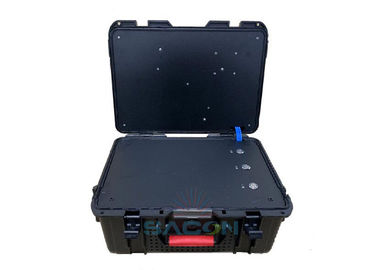 UAV Interceptor Drone Signal Jammer Box ประเภท การทํางานง่ายด้วยอานเตนนาที่ติดตั้ง