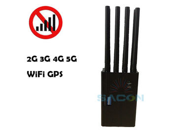 2G 3G 4G WiFi 8 อันเทนนา 20m โทรศัพท์มือถือบล็อกเจมเมอร์