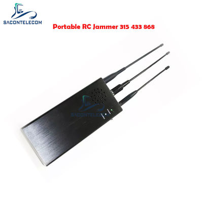 เครื่องรบกวนสัญญาณรถยนต์รีโมทกำลังขับ 10W รัศมีการรบกวน 100 เมตร แบตเตอรี่ 8000mAh