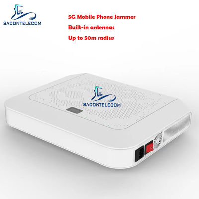 โดคปท็อป 12 ช่อง สัญญาณ Jammer กับรัศมี 50m และ Antennas ในตัวสําหรับการปิดโทรศัพท์มือถือที่ปลอดภัย