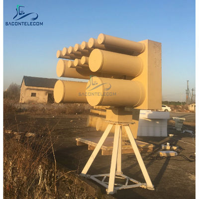 ราดาร์ 10 กิโลเมตร ระยะยาว ดิเรกชั่น Drone Jammer ระบบป้องกัน UAV