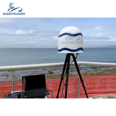 360 องศา ระยะทาง 3 กิโลเมตร UAV Signal Jammer Drone Detection Counter System
