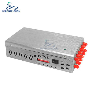 12 ช่องทาง 20W พลังงาน 2 ชั่วโมง แบตเตอรี่ พกพา WiFi Jammer สําหรับโทรศัพท์มือถือ