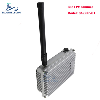 1 แบนด์ 50w รถติดตั้ง FPV เครื่องยับยับสัญญาณ Drone Anti Drone Frequency Jammer