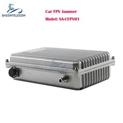 เครื่องยับยับสัญญาณ Drone FPV ที่ติดรถยนต์ 50W ด้วยความถี่ที่สามารถปรับเปลี่ยนได้ สําหรับการป้องกัน UAV