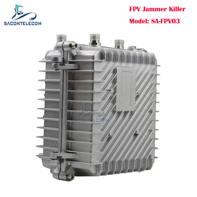 3 แบนด์ UAV ความถี่ Drone Signal Jammer 150w รถ FPV แอนติ Drone Jammer