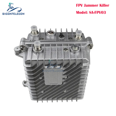 3 แบนด์ UAV ความถี่ Drone Signal Jammer 150w รถ FPV แอนติ Drone Jammer