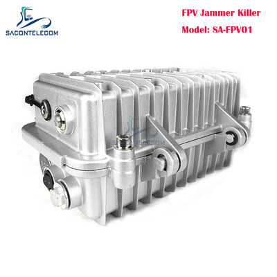 เครื่องยับยั้งสัญญาณ Drone มือถือ 50W พลังงานสูง พร้อม 2.4G FPV