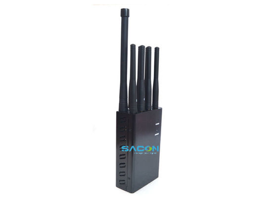 เครื่องรบกวนสัญญาณแบบพกพา 8 เสาอากาศ พร้อมเวลาทำงาน 90 นาที และแบตเตอรี่ 4600mAh สำหรับบล็อกโทรศัพท์มือถือ