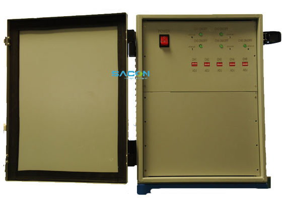 400w กันน้ํา โทรศัพท์มือถือโทรศัพท์มือถือ Jammer 4 แบนด์สําหรับคุก