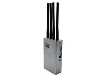 6.5w พลังงานสูง โทรศัพท์มือถือ จีพีเอสจามเมอร์ 4 แอนเทนนา DC12v สําหรับธนาคาร / โบสถ์