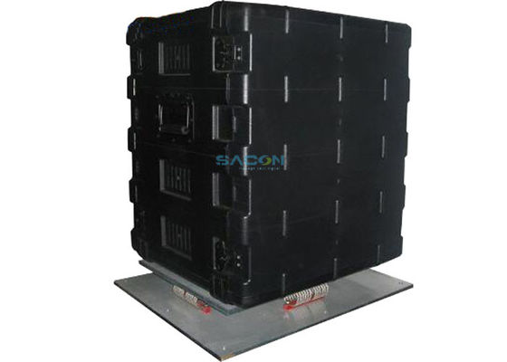 เครื่องรบกวนสัญญาณดิจิทัล กำลังขับ 1000W ช่วงความถี่ 20-2500MHz สำหรับติดตั้งบนยานพาหนะเพื่อป้องกันขบวน