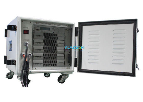 เครื่องยับยับระเบิดคอนวอยแบบมืออาชีพ 1000W RCIED พร้อม 20-6000MHz Full Band Jamming และระยะทาง 600m