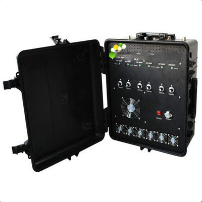 300W พลังงานสูง 6 แบนด์ ขนส่งรถยนต์ติดตั้งสัญญาณ Jammer RF blocker สําหรับความปลอดภัย