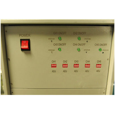 500W กันน้ํา 5 แบนด์ภายนอก เครื่องยับยั้งสัญญาณพลังงานสูง สําหรับ 3G 4G LTE Wifi GPS blocking