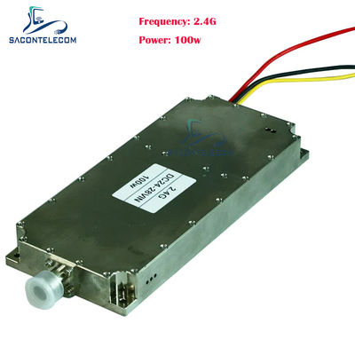 300-400mhz โมดูลจามเมอร์โดรน 100w แอนติ FPV โมดูลจามเมอร์โดรน เครื่องขยายพลังงาน