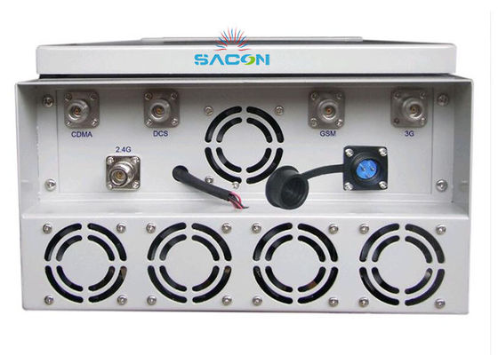 800W พลังงานสูง 8 ช่อง เครื่องยับยับสัญญาณกันน้ํา เครื่องยับยับโทรศัพท์มือถือสําหรับคุก