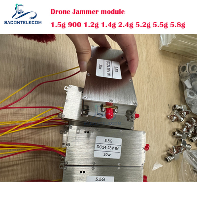 5.2G 30w FPV Jammer Module โมดูลแอนติโดรนจอมเมอร์ที่กําหนดเอง