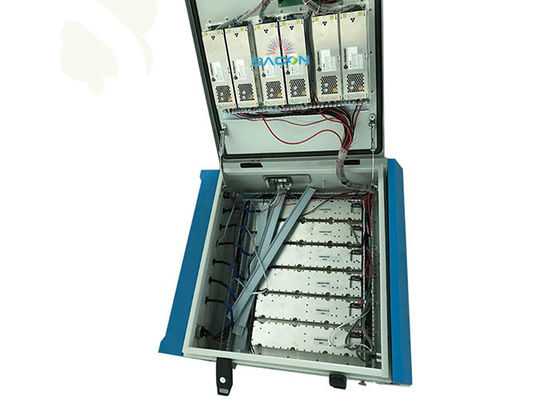 เครื่องรบกวนสัญญาณโทรศัพท์มือถือ 600W กำลังสูง 6 ช่องสัญญาณ ควบคุมด้วยรีโมท สำหรับเรือนจำและพื้นที่รักษาความปลอดภัย