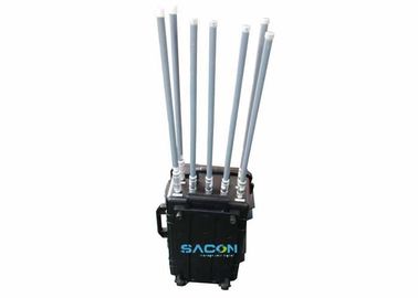7 ช่อง 350w แมนแพ็คจอมเมอร์ แอนเทนนาไฟเบอร์กล๊าส สําหรับ 3G 4G GPS, AC110-220V