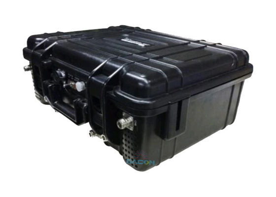 เครื่องรบกวนสัญญาณเป้สะพายหลังกำลังสูง 90W เครื่องรบกวน IED แบบพกพา 6 ช่องสำหรับกองกำลังและหน่วย SWAT