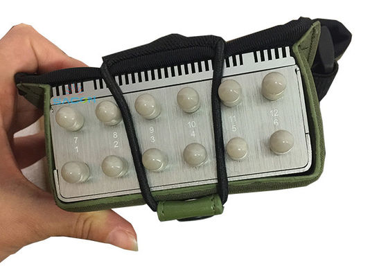 เครื่องรบกวนสัญญาณแบบพกพา 12 ช่อง แบตเตอรี่ 10000mAh และรัศมีการป้องกัน 2-20 เมตร สำหรับ GPS WiFi และ 4G