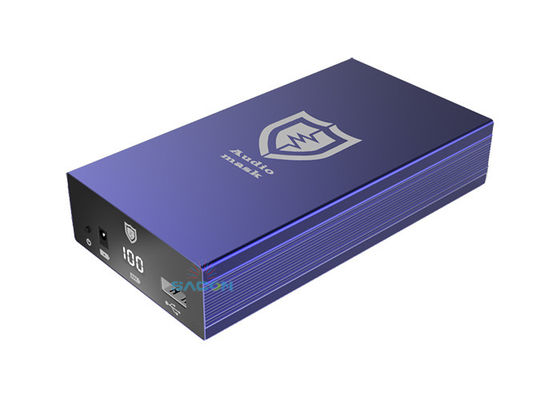 เครื่องรบกวนสัญญาณเสียงแบบพกพา พร้อมการปล่อยคลื่นอัลตราโซนิก ประสิทธิภาพการป้องกัน 80% และรัศมีการป้องกัน 0.5-1.5 เมตร