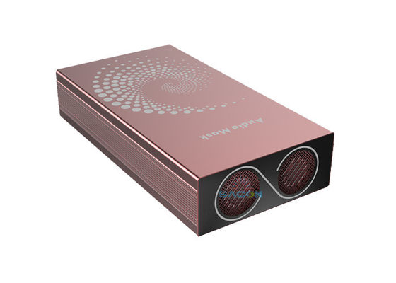 แบตเตอรี่ 6000mAh เครื่องยับยับสัญญาณโทรศัพท์มือถือ ระยะรัศมี 1.5m และมุมป้องกัน 90° สําหรับยับยับสัญญาณเสียง