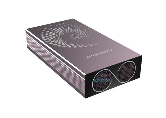 แบตเตอรี่ 6000mAh เครื่องยับยับสัญญาณโทรศัพท์มือถือ ระยะรัศมี 1.5m และมุมป้องกัน 90° สําหรับยับยับสัญญาณเสียง