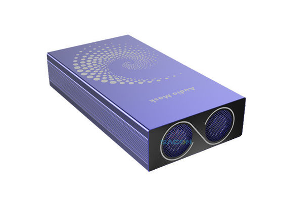 แบตเตอรี่ 6000mAh เครื่องยับยับสัญญาณโทรศัพท์มือถือ ระยะรัศมี 1.5m และมุมป้องกัน 90° สําหรับยับยับสัญญาณเสียง