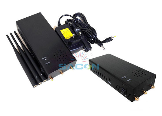 เครื่องรบกวนสัญญาณกำลังสูง 10W ระยะ 150 เมตร แบตเตอรี่ 8000mAh สำหรับบล็อกรีโมทคอนโทรล