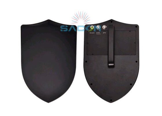 Defender UAV Drone Signal Jammer 25w พลังงาน 1.2KM ระยะทางปิด GPS 2.4G 5.8G