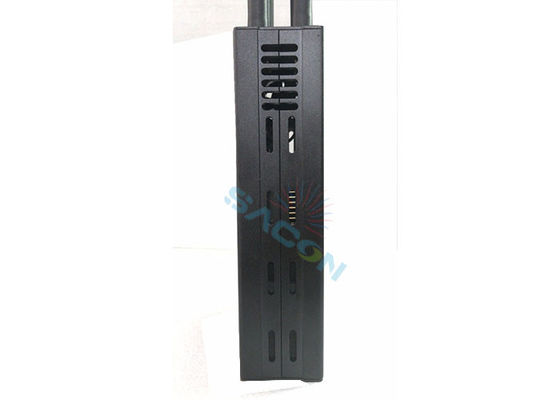 เครื่องรบกวนสัญญาณ 5G แบบพกพาพร้อมเสาอากาศ 10 ต้น ระยะ 15 เมตร และแบตเตอรี่ 8000mAh