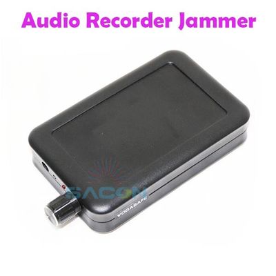 เครื่องรบกวนสัญญาณเครื่องบันทึกเสียงอะคูสติก 85dB พร้อมระยะป้องกัน 2 เมตร