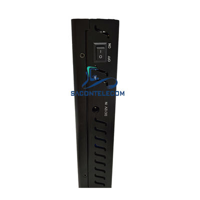 เครื่องยับยับสัญญาณพกพา พร้อมแบตเตอรี่ 8000mAh 3 แบนด์ 315MHz 433MHz 868MHz และระยะ 100m