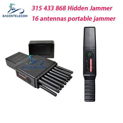 16 แอนเทนนา 12000mAh 12W พกพาสัญญาณจอมสําหรับ 2G 3G 4G 5G GPS WiFi การกั้น