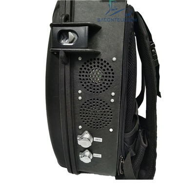 100w GPS WiFi Backpack UAV 2.4km เครื่องยับยับสัญญาณ Drone