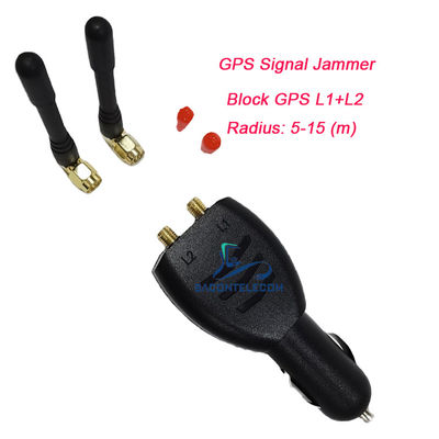 24VDC GPS สัญญาณโทรศัพท์มือถือ Jammer L1 L2 ระยะทาง 15m