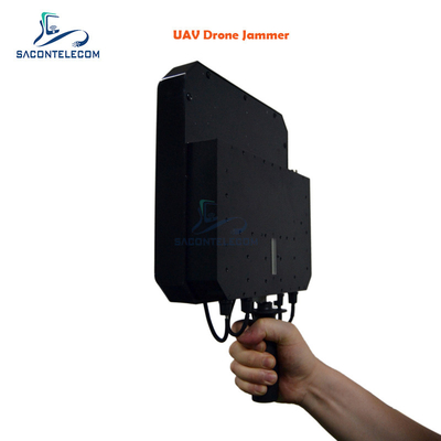1ระยะทาง.2KM แบตเตอรี่ที่ติดตั้ง UAV เครื่องยับสัญญาณ Drone มือถือ