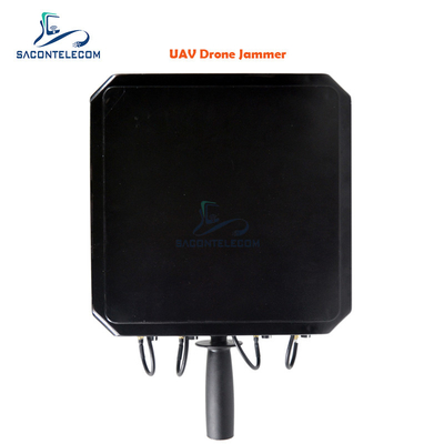 1ระยะทาง.2KM แบตเตอรี่ที่ติดตั้ง UAV เครื่องยับสัญญาณ Drone มือถือ