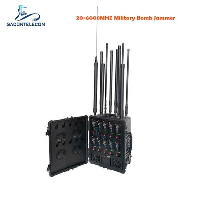 1350w ทหาร DDS คอนโวยระเบิด Jammer 20 แบนด์ 20-6000mhz