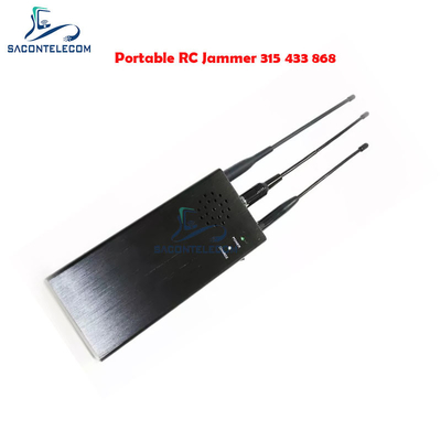 เครื่องยับยับสัญญาณรถยนต์ 10 วัตต์ เครื่องยับยับสัญญาณรถยนต์ 8000mAh RC315 RC433 RC868